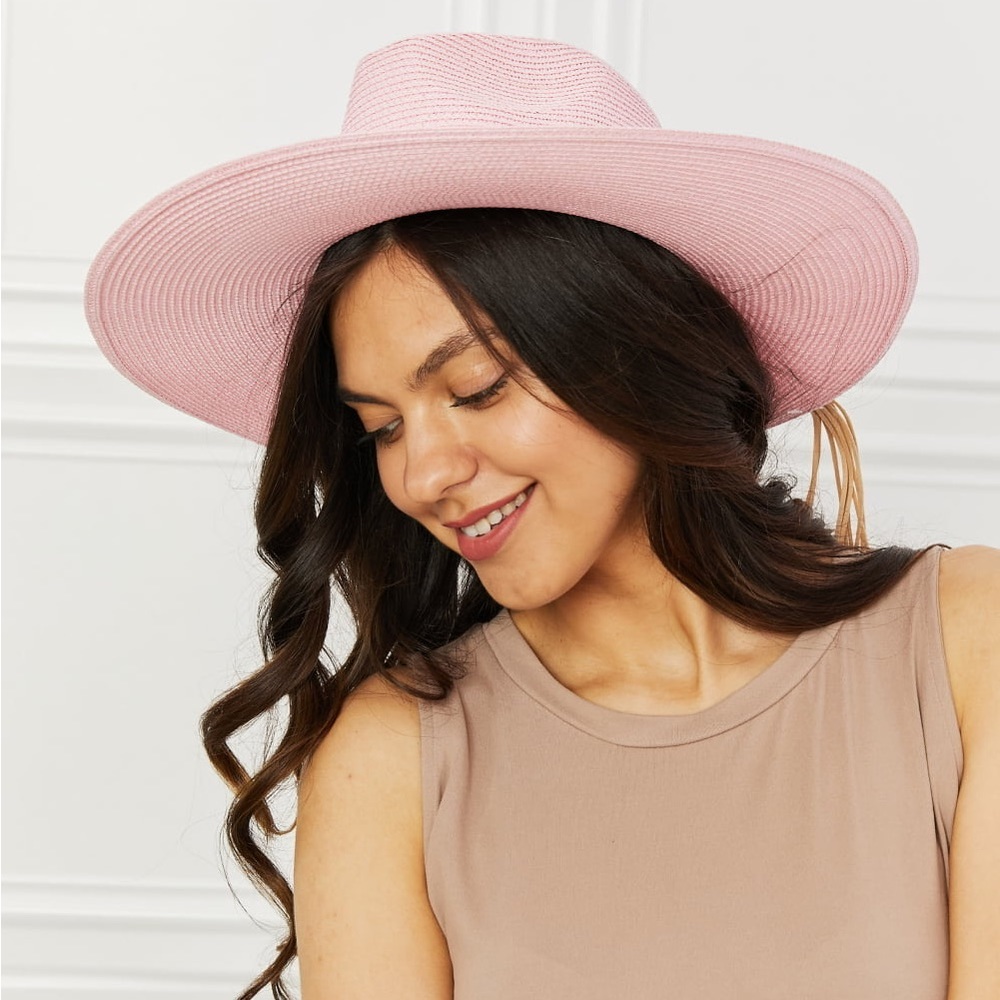 Pink Floppy Vacation Hat